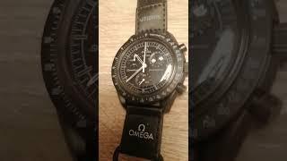 Moonswatch black snoopy fake #moonswatch #snoopy #omega #swatch