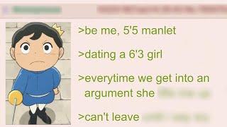 5'5 Manlet Anon Dates a 6'3 Girl | 4Chan Greentext Stories