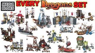 ALL MEGA BLOKS DRAGONS SETS EVER MADE!