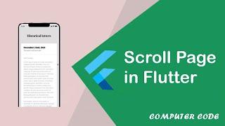 Scroll page in Flutter like tiktok & usage of page view (Flutter Widget of the Week) 2022.