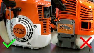 ¿Cómo reconocer una máquina original STIHL?