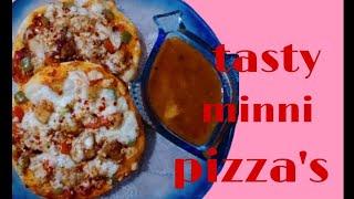 How to make mini pizzas |Cooking with Misha|