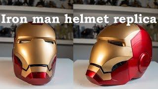 Avengers: Iron man replica 1:1 helmet with light and sound by Hasbro | Removal face mask