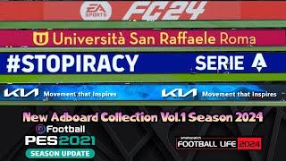 New Adboard Collection Vol.1 Season 2024 - PES 2021 & Football Life 2024