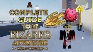 YBA Beginner guide | How to start YBA (Your Bizarre Adventure) as a beginner