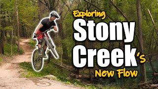 Exploring the Jump Lines & Features at Stony Creek Metropark in Michigan