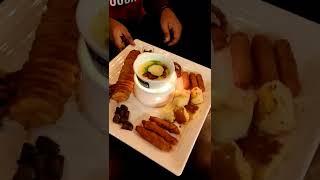 Fondue platter  | Huddles Cafe | Eat with Milana | #shorts #youtubeshorts