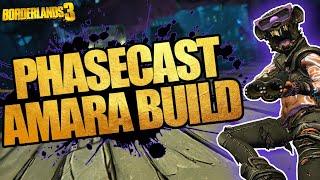 Phasecast Amara Build! The New BEST Level 72, Mayhem 10 & 11 Amara Build In Borderlands 3