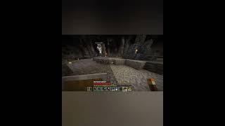 Ain't no way. Lucky ah #minecraft  moment