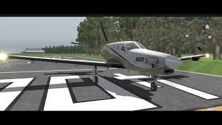 TBM900short landing