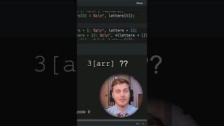 3[arr] что? доступ по индексу в массиве, dereferencing. Ранний доступ на бусти, ссылка в профиле