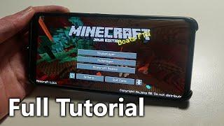 Minecraft Java on Android - Full MCinaBox Tutorial