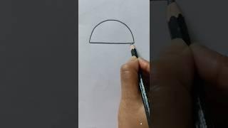 Cap drawing   #cap #hat #alphabet #youtubeshort #shortvideo #easydrawing #pencil #art #topi #video