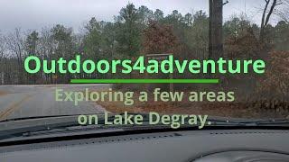 Exploring areas on Degray Lake  in Arkansas, with Outdoors4adventure