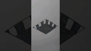How To Draw A 3D Square Hole