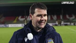 REACTION | David Healy | Glentoran 1 - 0 Linfield