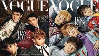 EXO turn into romantic flower boys for 'Vogue Korea'