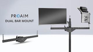 Proaim Dual Bar Mount with 5/8 Baby Pins