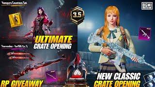 New Ultimate Crate Opening  Bgmi New Classic Crate Opening | Bgmi Pubg New 3.5 Update Event