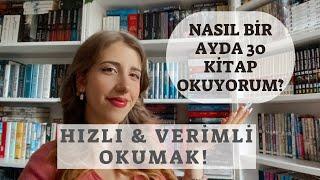 Hızlı ve Verimli Kitap okumak! Tavsiyeler & Yöntemler