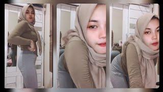 Jilbab Cantik Goyang Desah Mantul