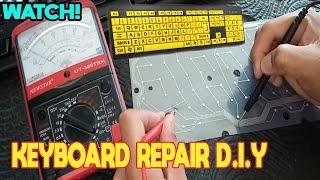 SOME KEYS NOT WORKING/FUNCTIONING | KEYBOARD REPAIR