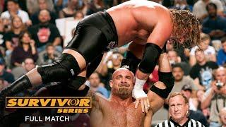 FULL MATCH - Goldberg vs. Triple H - World Heavyweight Title Match: Survivor Series 2003