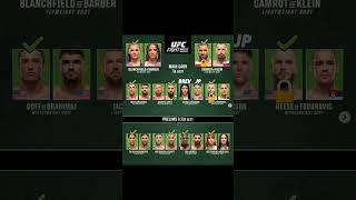 UFC Vegas 107 Full Card! #ufc #ufcfightnight #trendingshorts #viralshort #fyp #ufcpredictions #mma