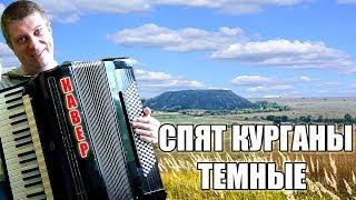 Спят курганы темные на аккордеоне Аккордеонист (аккордеон кавер)