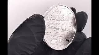 2021 1 oz Wallstreet Silver Round BU at Bullion Exchanges