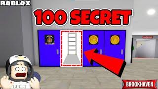 100 Secrets DIDALAM Roblox Brookhaven RP - ROBLOX INDONESIA