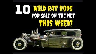 TEN AMAZING RAT RODS FOR SALE ON THE INTERNET THIS WEEK!