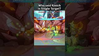 WHO SAID KINICH IS SINGLE TARGET?