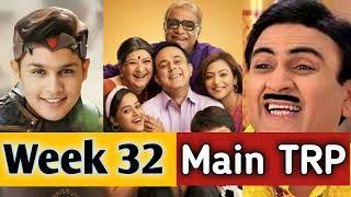 Sab TV Week 32 TRP - Sony Sab Week 32 Main TRP