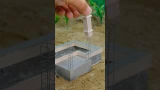 Watch Me Build a 2-Story Mini House – You’ll Love the Result! #vfuho #house #shorts