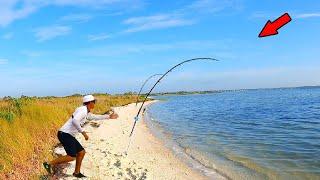 Craziest Beach Fishing Morning of the Year!