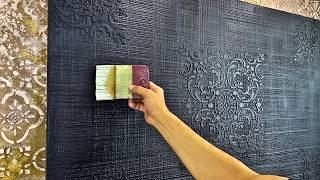 I tried 7 crazy ideas for wall decor using wall putty...the results are amazing! 