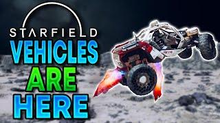 Starfield VEHICLES Update! Gameplay Of The New REV 8