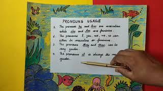 Nouns: Gender | Part III & Summary