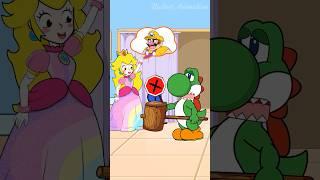POV Guess Who’s Behind the Curtain – Princess Peach vs Princess Daisy #supermario