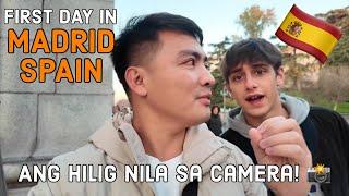 FIRST DAY IN MADRID, SPAIN: Ang hilig nila sa Camera!