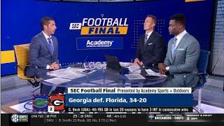 FULL SEC Football Final | Reaction CFB Week 10: Georgia beat Florida; South Carolina stun Texas A&M