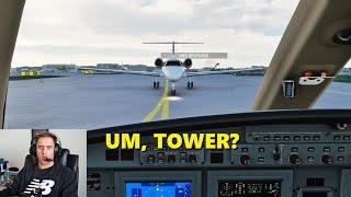 FULL FLIGHT with ATC! Microsoft Flight Simulator - Citation CJ4 (VATSIM)