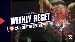 Destiny 2 Weekly Reset - New Developer Insight this week (24th September 2024)