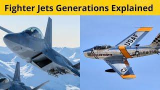 Fighter Jets Generations Explained | in English