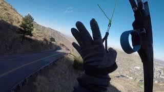 Speedflying the 11m Ozone RapiDos at Lookout