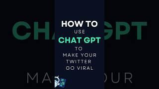 How to use CHAT GPT to go Twitter Viral #chatgpt #howto #fypシ #viral #twitter