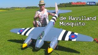 Super Scale RC DE HAVILLAND MOSQUITO British WW2 twin-engine multi-role combat BOMBER