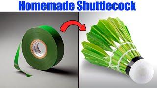 100% Working Homemade Shuttlecock | how to make shuttlecock at home | badminton kaise banaen | diy