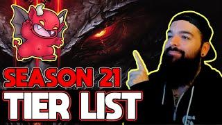 Season 21 Build Tier List Diablo 3 Patch 2.6.9 - Bluddshed